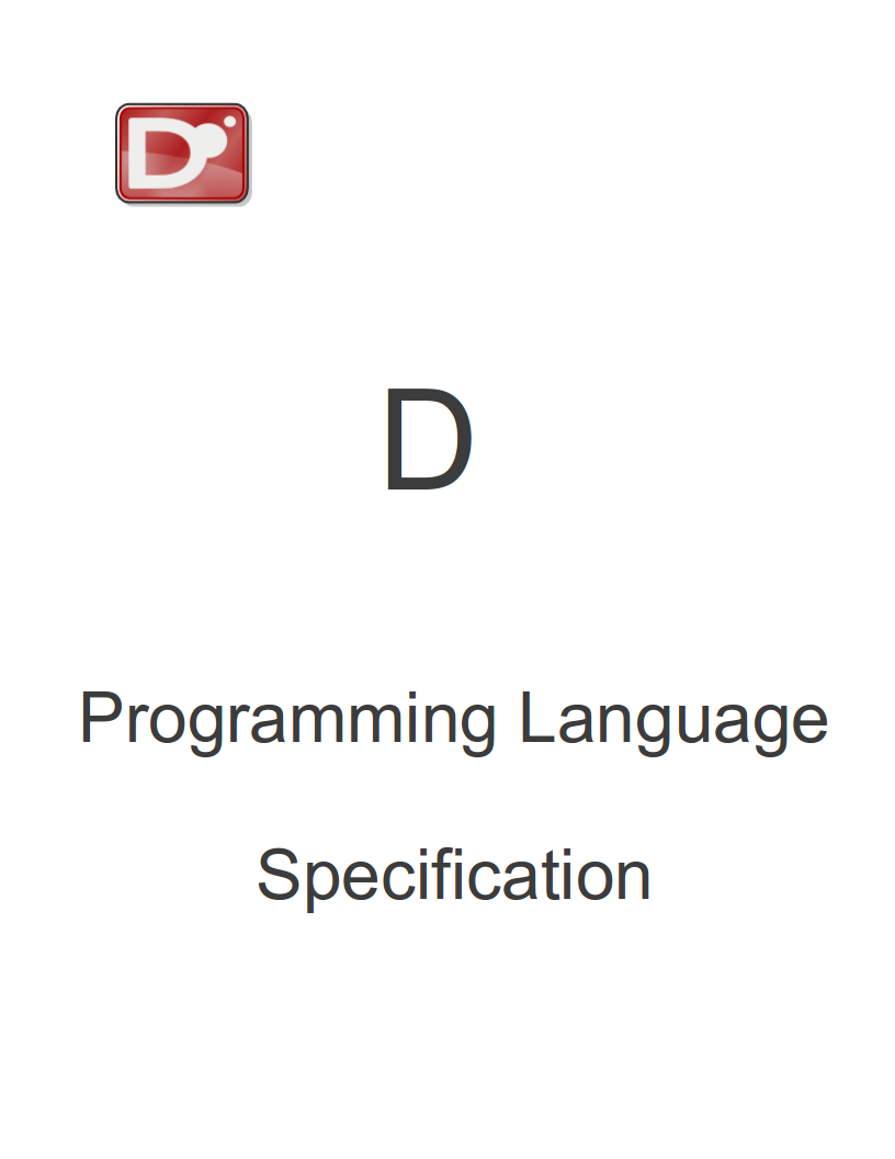 D Programming Language
